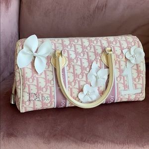 Vintage Dior pink monogram